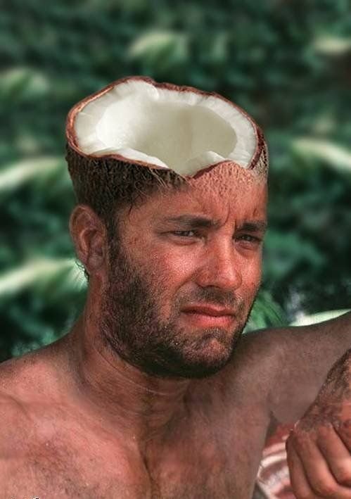 Том Хэнкс Кокос голова