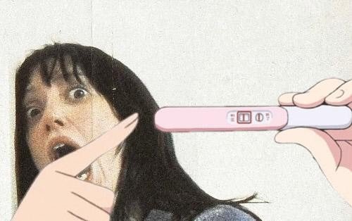 Мемы с тестом на беременность