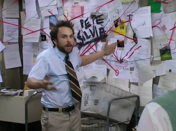 Мужик строит теории