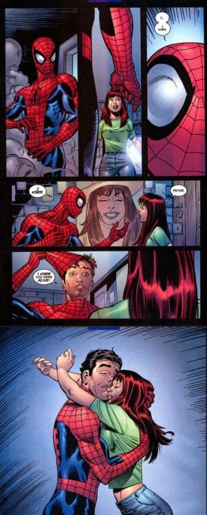 Человек паук и мэри джейн