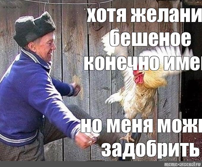 Фото дед пинает петуха