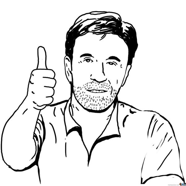 Мем показывает пальцем