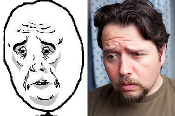 Смешные рожи нарисованные