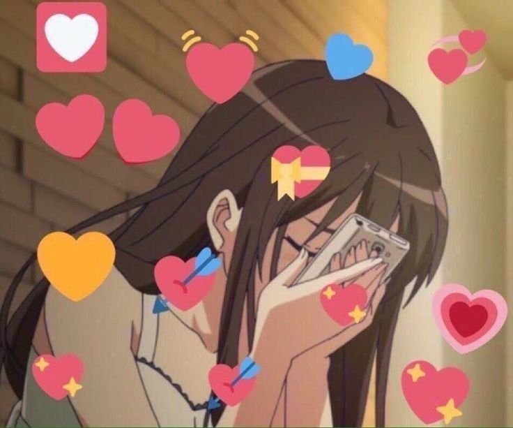 Аниме с сердечками на голове