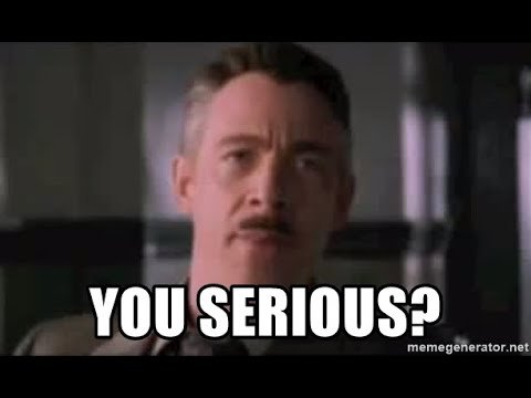 Ты серьёзно Мем человек паук