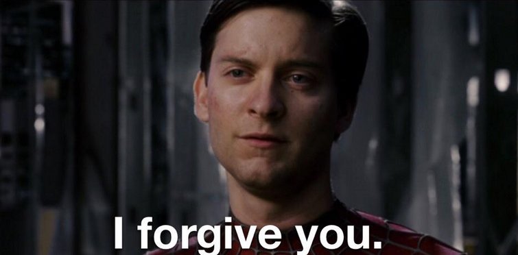 Тоби Магуайр прощает