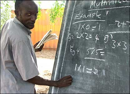 Чернокожий учитель