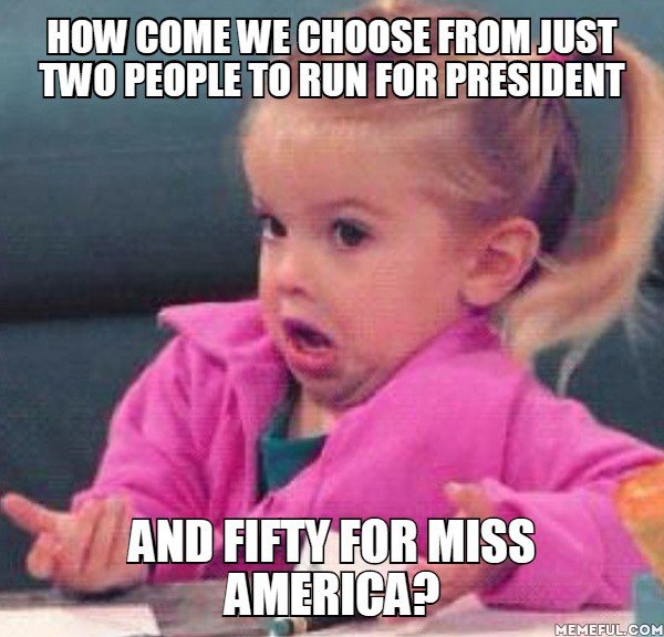 Удивленная девочка