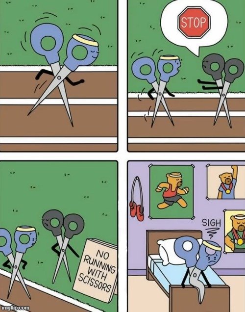 Шутки про ножницы