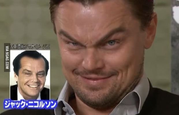 Джек Николсон и Леонардо ди Каприо