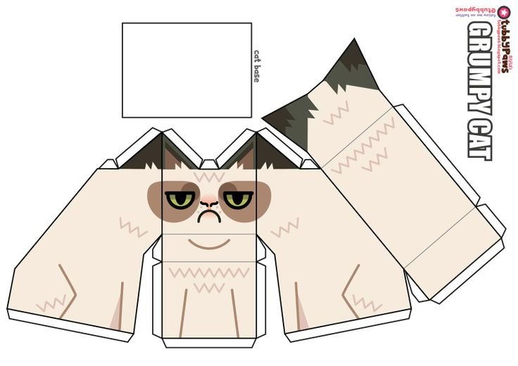 Котик из бумаги