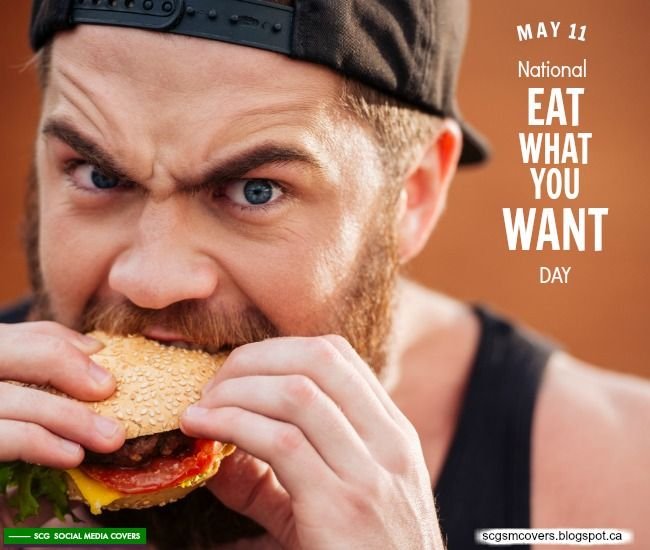 Человек гамбургер