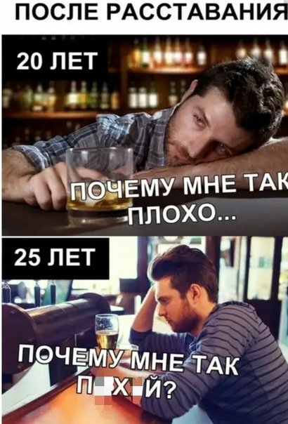 После расставания мемы