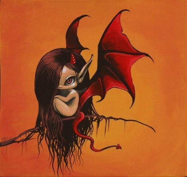 Дьявол мультяшный