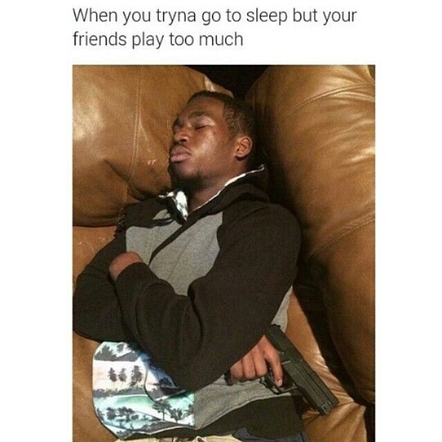 Спящий негр