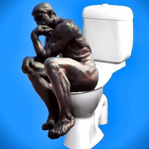 Унитаз скульптура