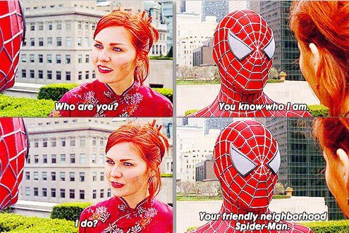 Дружелюбный сосед человек паук