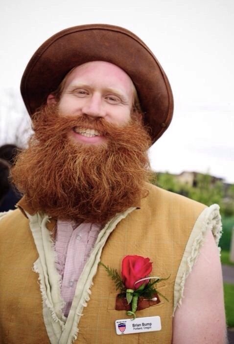 Рыжий бородатый