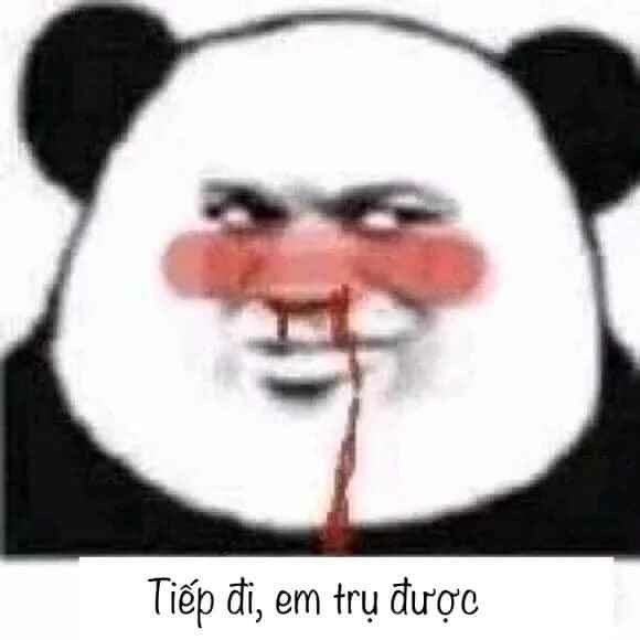 Панда с китайским лицом