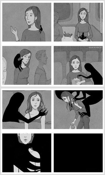 Депрессия комикс