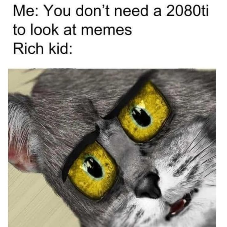 Удивленный том Мем