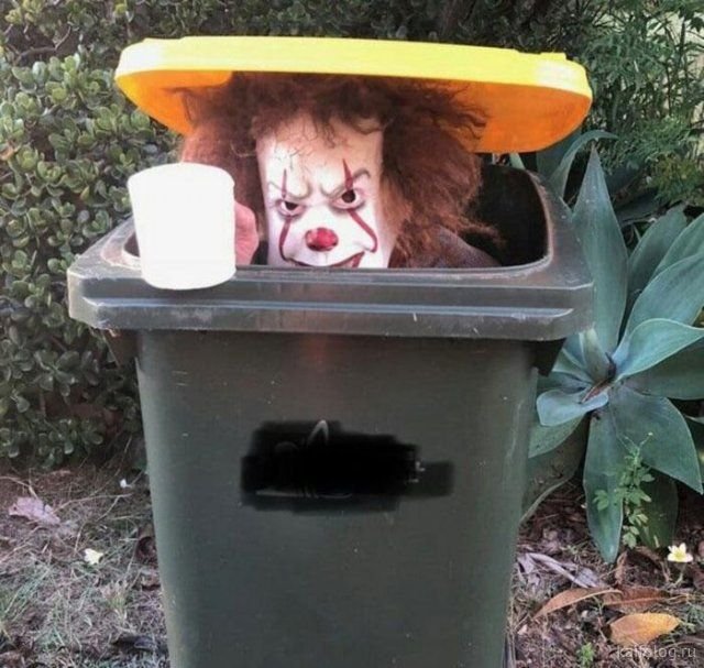 Смешная мусорка
