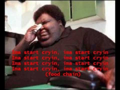 Грустный толстый