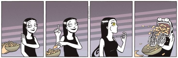 Комикс еда