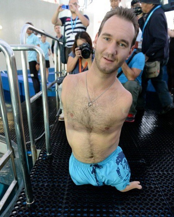 Без рук и без ног ник Вуйчич