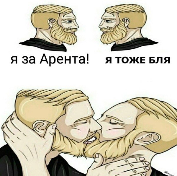 Бородатый блондин Мем