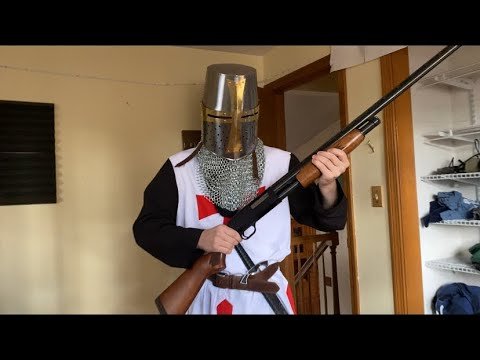 Человек с дробовиком