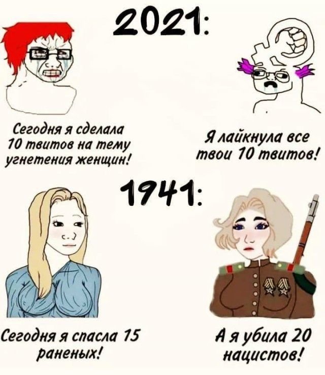 Феминистки приколы