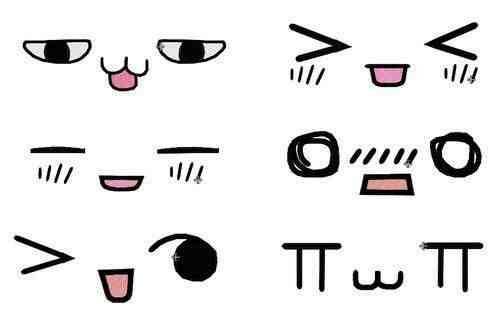 Японские смайлики каомодзи