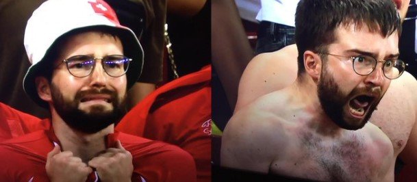 Швейцария Франция фанат