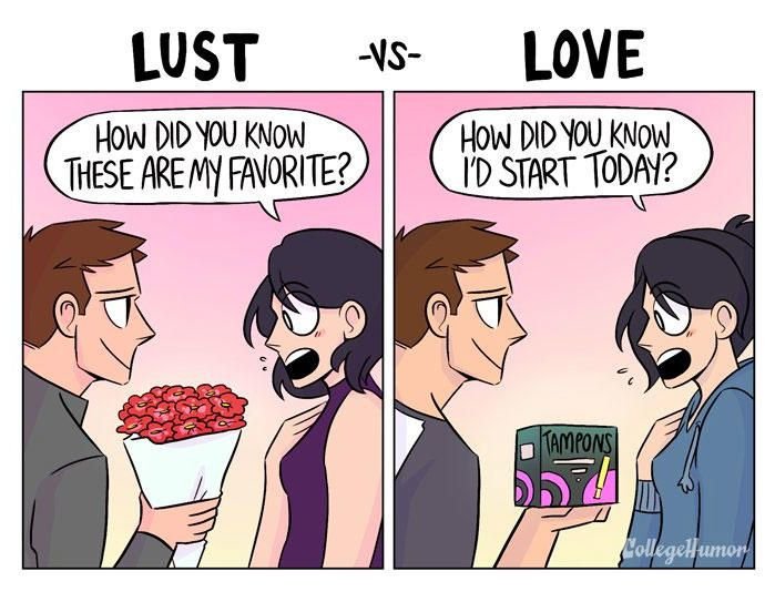 Комиксы про любовь