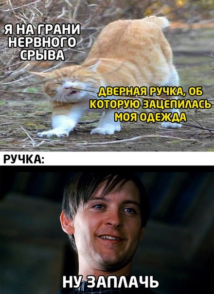 Тоби Магуайер ну заплачь