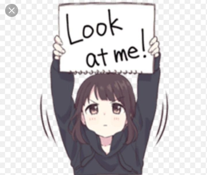 Аниме с табличкой