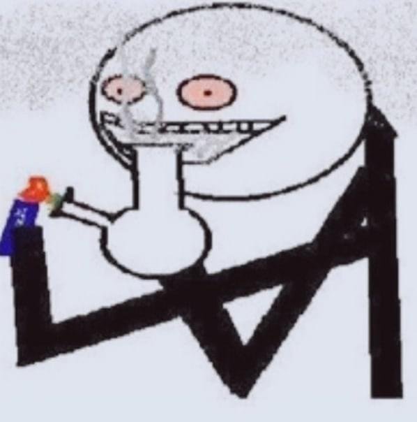 Стикмен торч с бонгом