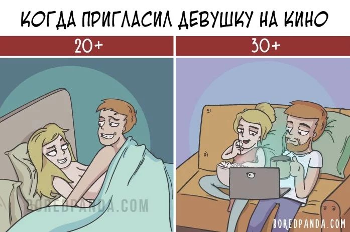 Смешные картинки про разницу в возрасте