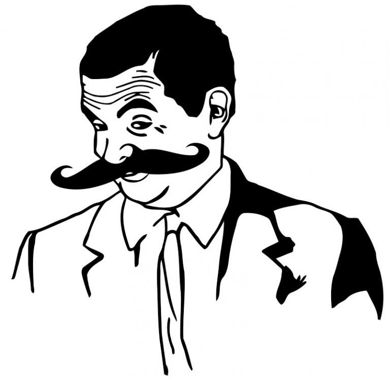 Усатый мужик Мем