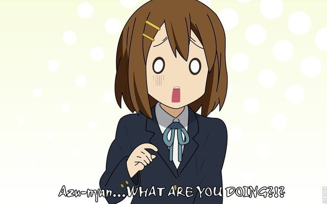 Юи Хирасава эмоции