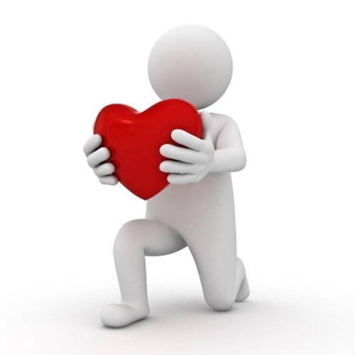 Человечек с сердцем