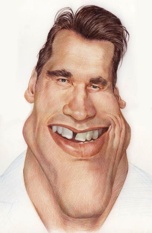 Арнольд Шварценеггер шарж