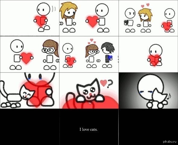 Мемы комиксы про любовь