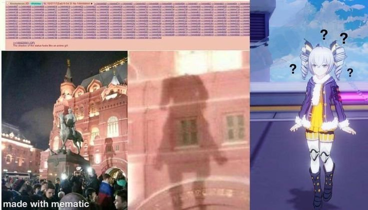 Тень Маршала Жукова аниме девочка