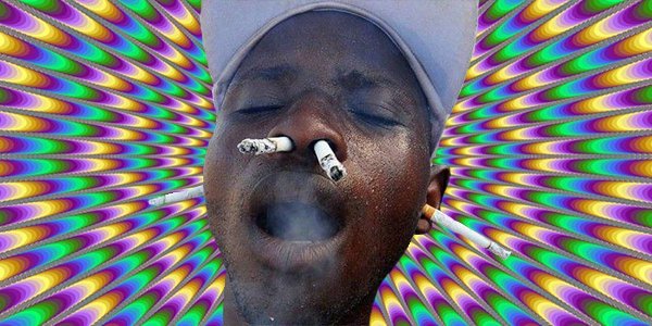 Нигер с косяком