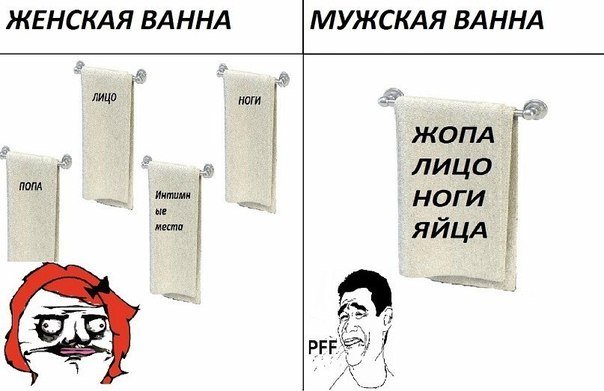 Мемы про полотенце
