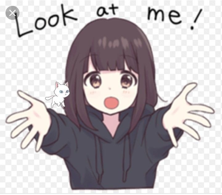 Аниме Стикеры менхера Чан