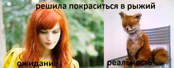 Мемы про рыжих девушек
