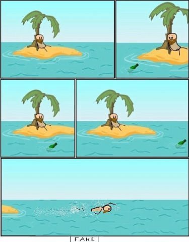 Мемы про необитаемый остров